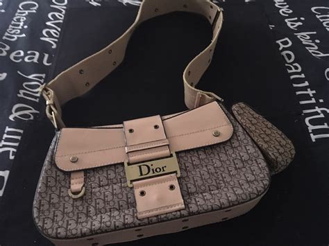 dior vintage baguette|Dior shoulder bag.